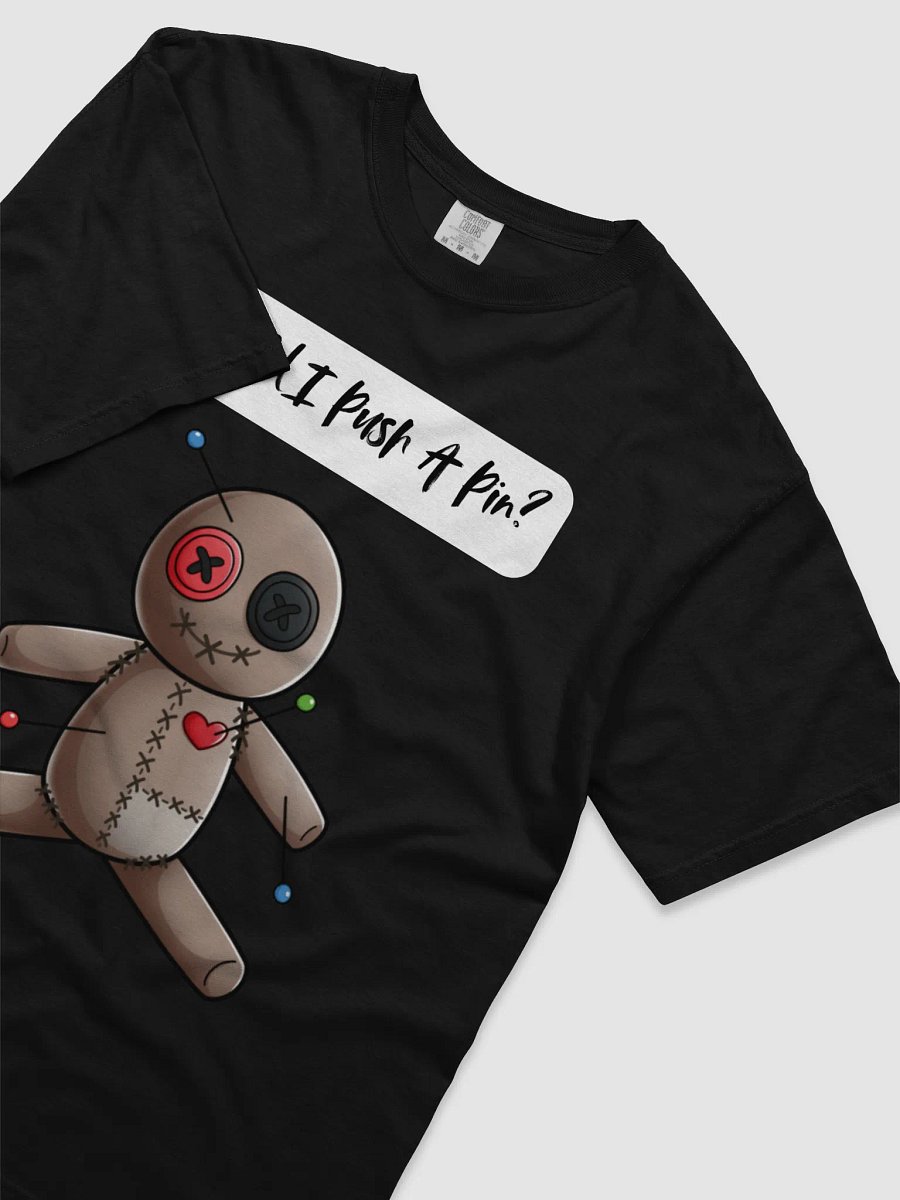 "Should I Push a Pin?" Voodoo Doll T-Shirt product image (30)