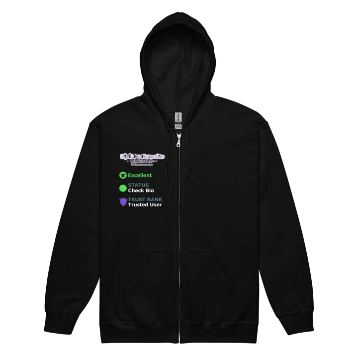 Heavy Blend Zip Hoodie (Unisex) - Byakko VR Stats Excellent Edition product image (8)