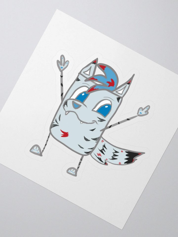 Tiger2Doodley Kiss Cut Sticker product image (2)
