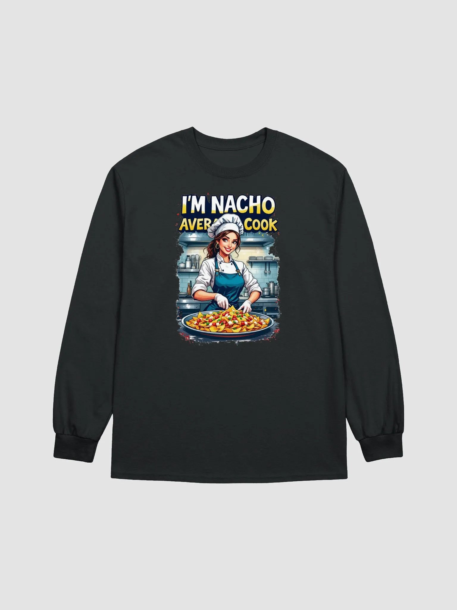 Nacho Average Cook Long Sleeve Tee product image (11)