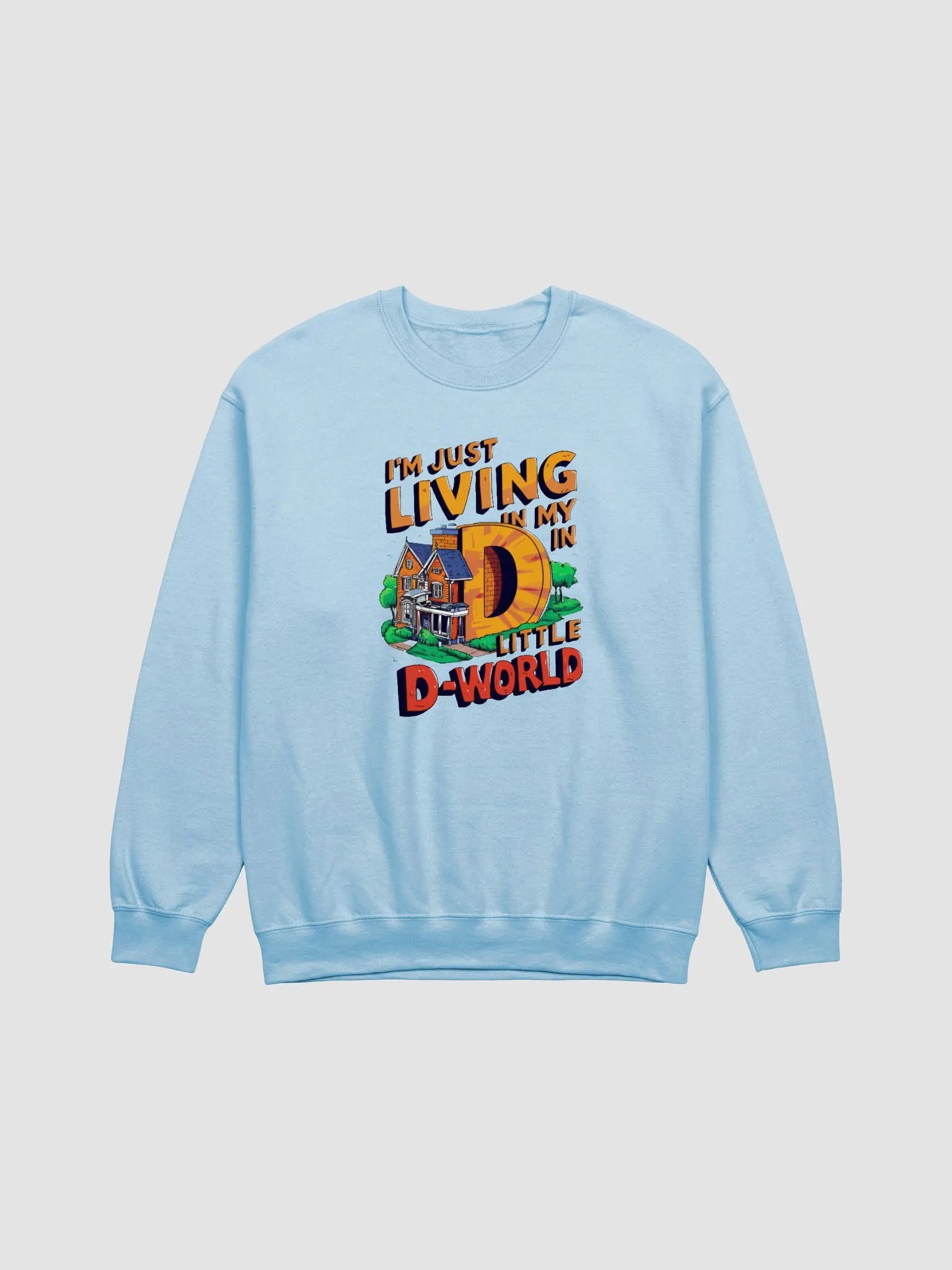 D-World Whimsical Crewneck Sweatshirt product image (1)