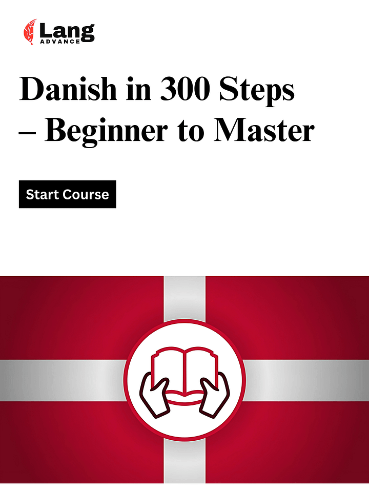 Learn Danish for Beginners. Master Danish in 300 Lessons product image (1)