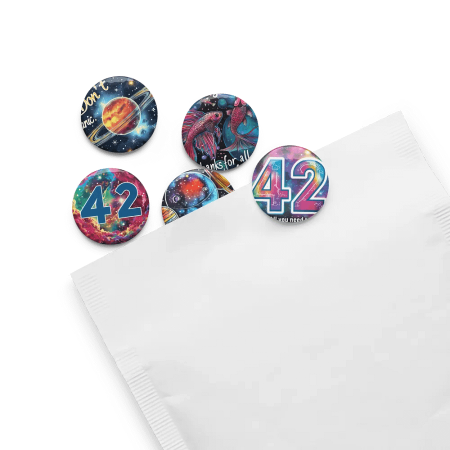 Hitchhiker Pin Set #1 product image (11)