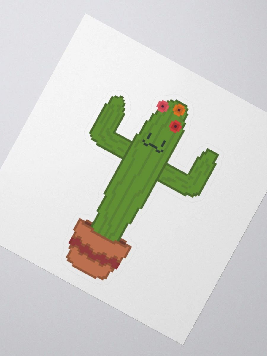 Cactus Claude Sticker product image (2)