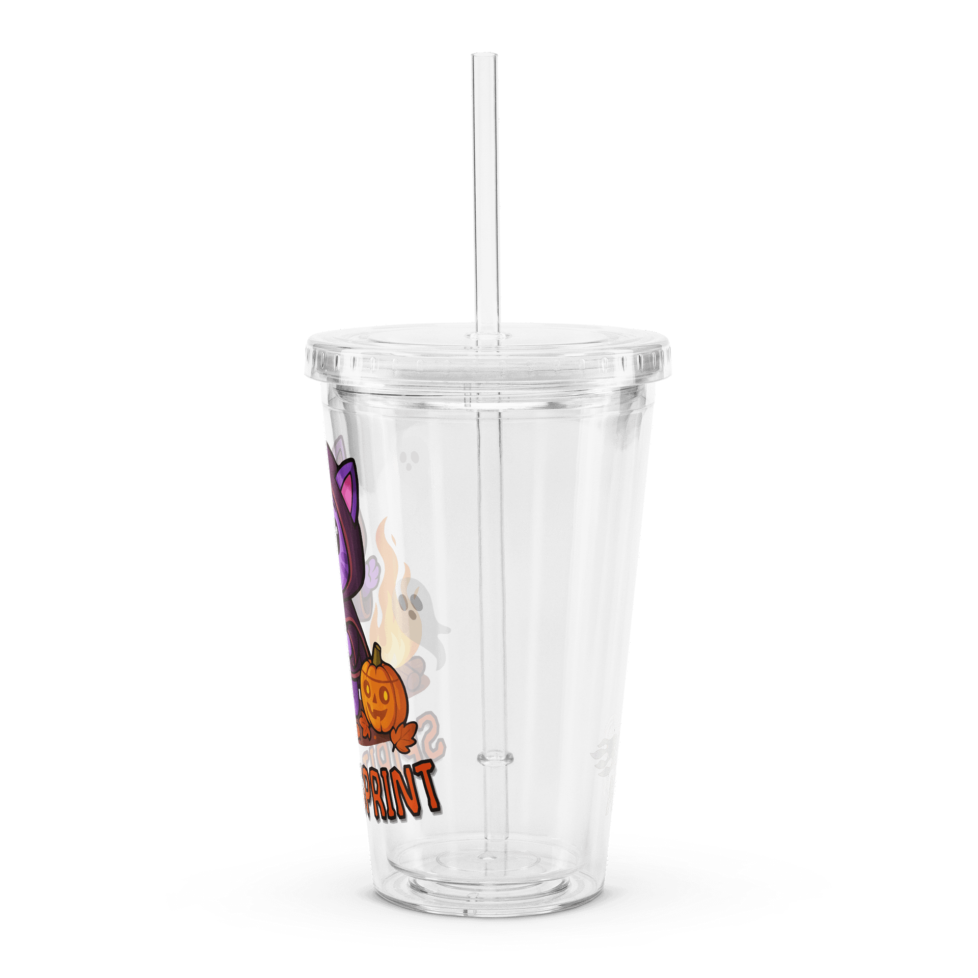 The Spirit Sprint - Double Wall Clear Plastic Tumbler product image (4)