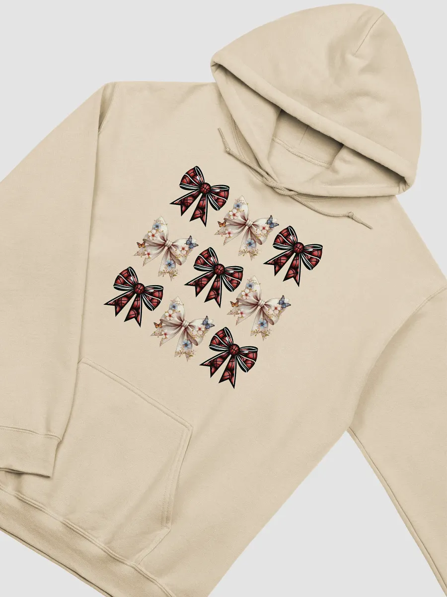 Spring Bows Basketball Floral Hoodie product image (20)