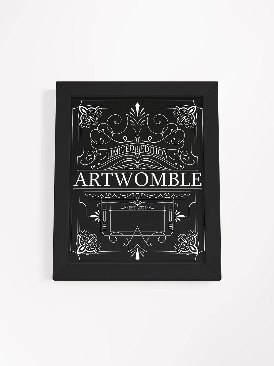 Artwomble Framed Print - Black product image (1)