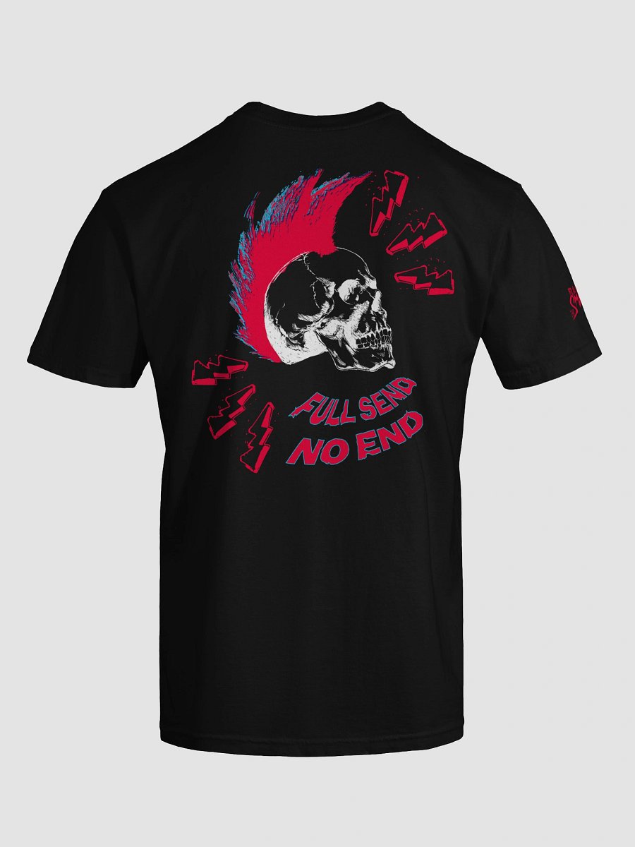 FULL SEND - NO END Black Tee product image (6)