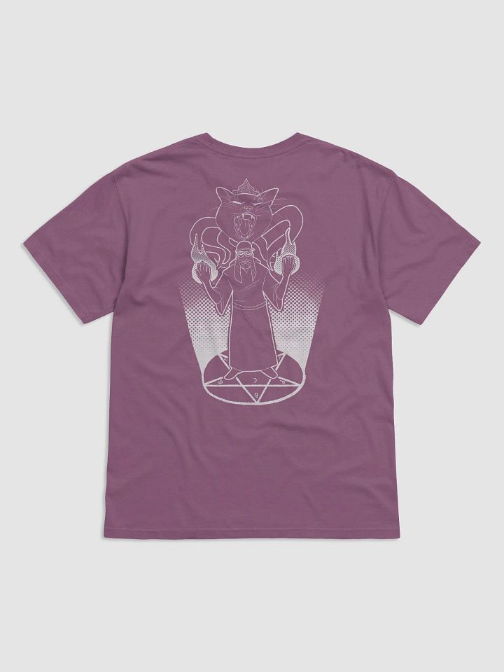 paintcultbuffet + kbthulu printed shirt (white on various) product image (2)