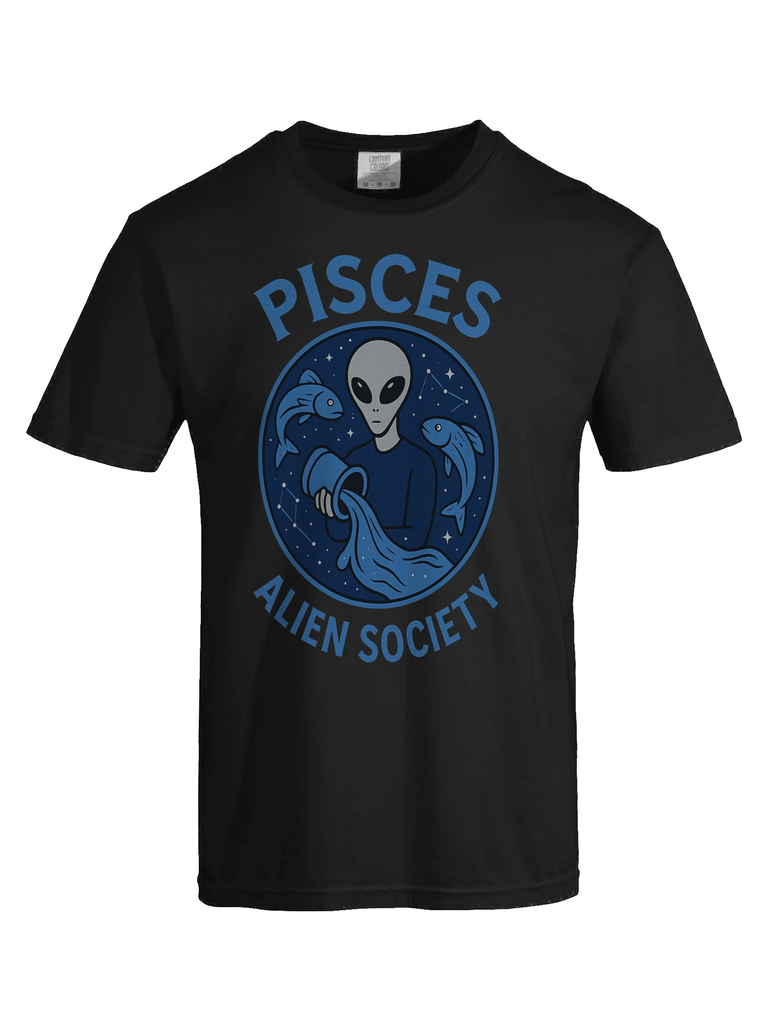 Pisces Alien Society Cotton Tee product image (7)