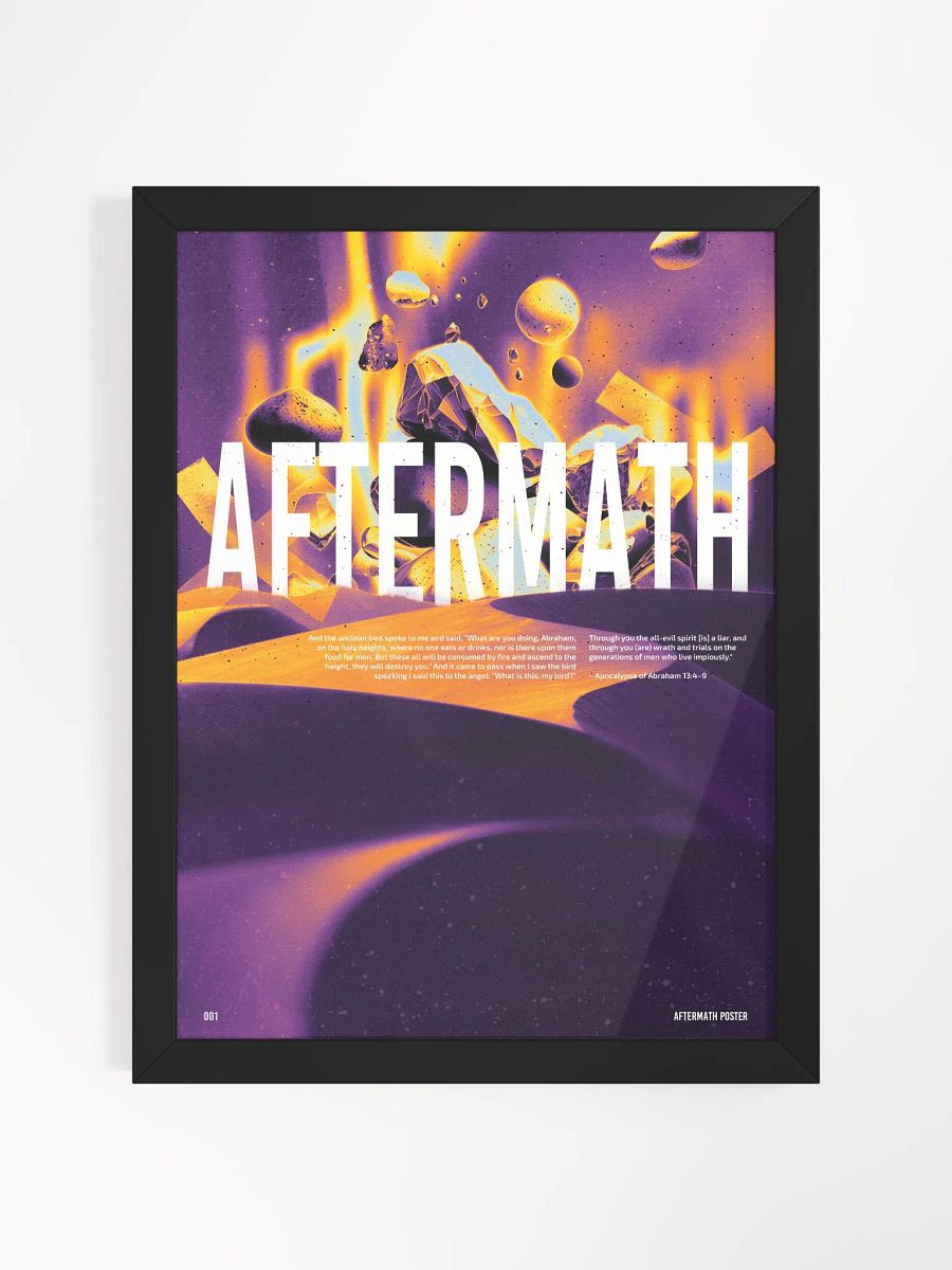 Aftermath Poster with Frame product image (2)
