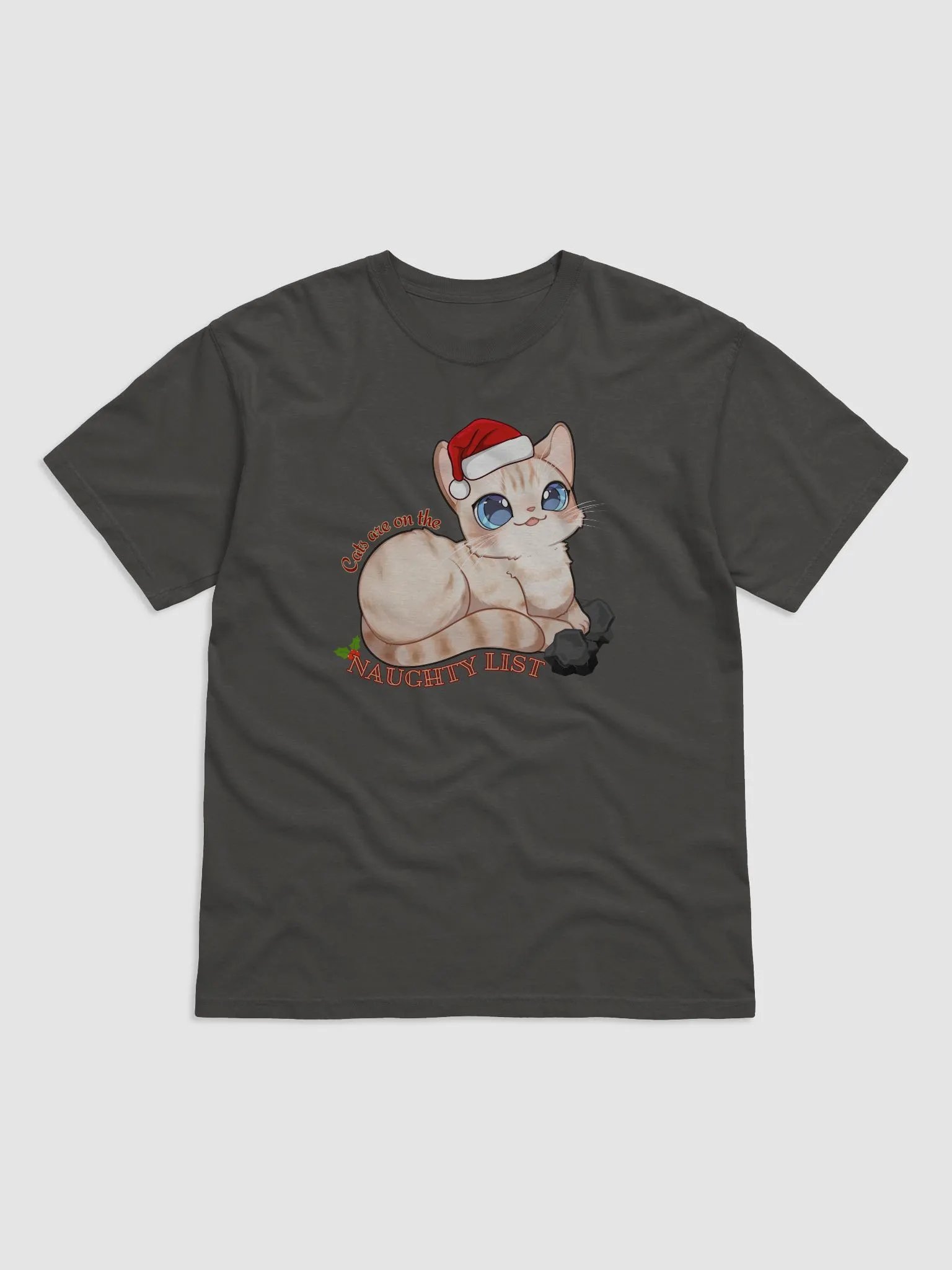 Cats are on the Naughty List Merch Tshirts product image (5)