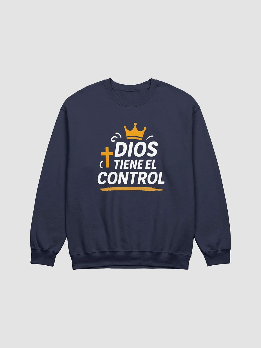 Sudadera Unisex Cuello Redondo | Dios tiene el Control product image (21)