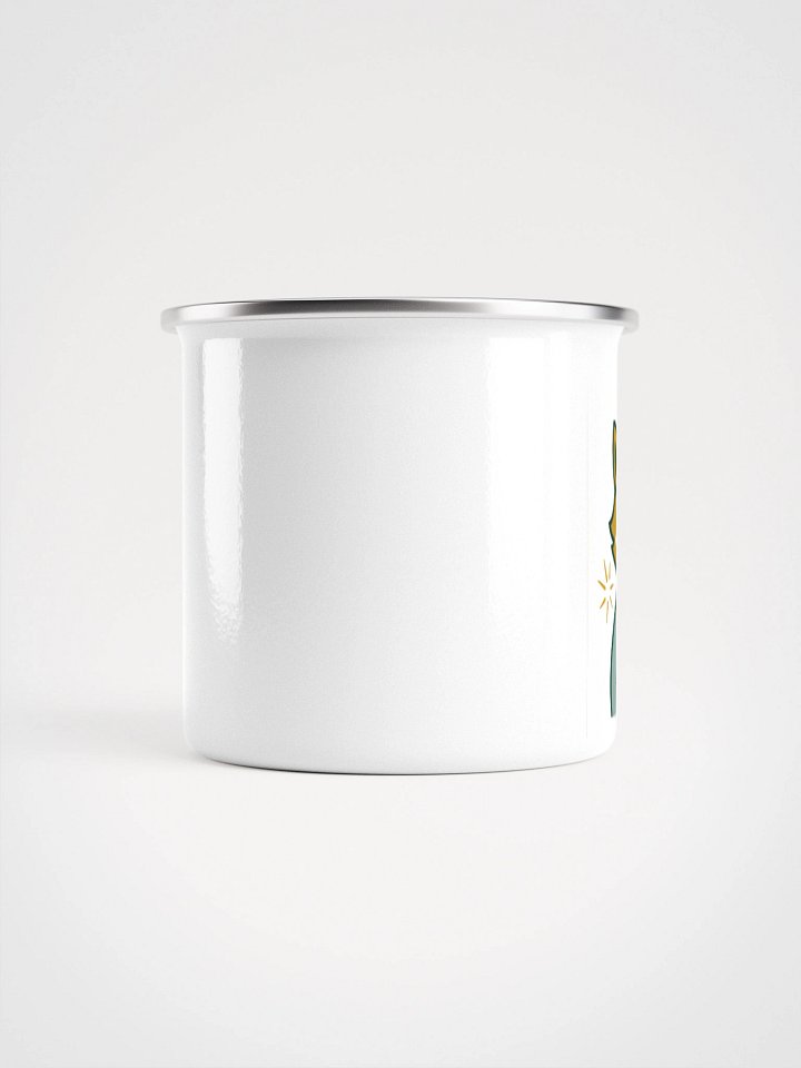 Suited Raccoon Enamel Mug product image (2)