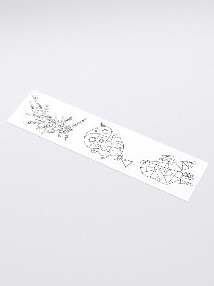 Color-Your-Own Kandinsky's Stickers! product image (1)