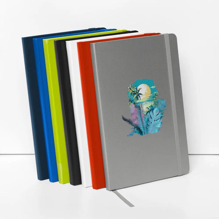 Tropical Sunset Hardcover Notebook for holiday planners journalling product image (2)