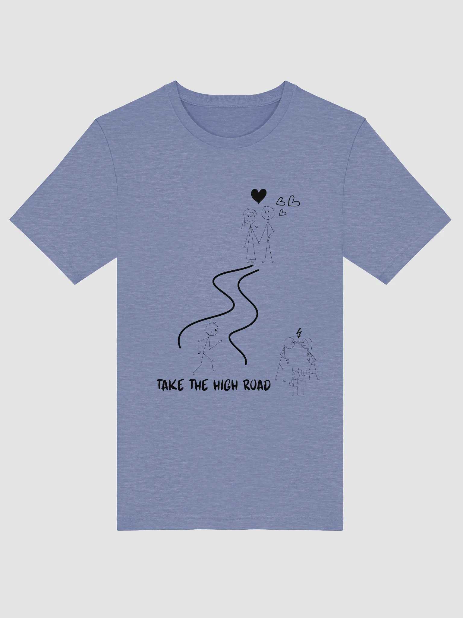 Take the High Road Supersoft T-Shirt product image (5)