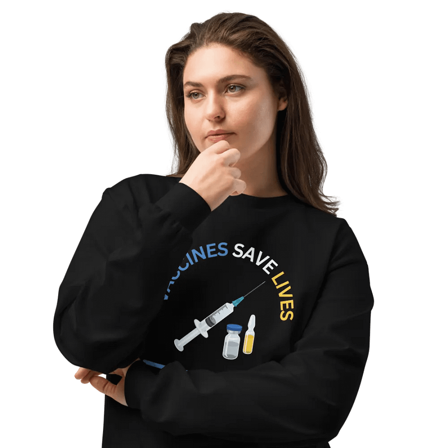 Vaccines Save Lives Unisex Long Sleeve Shirt product image (7)