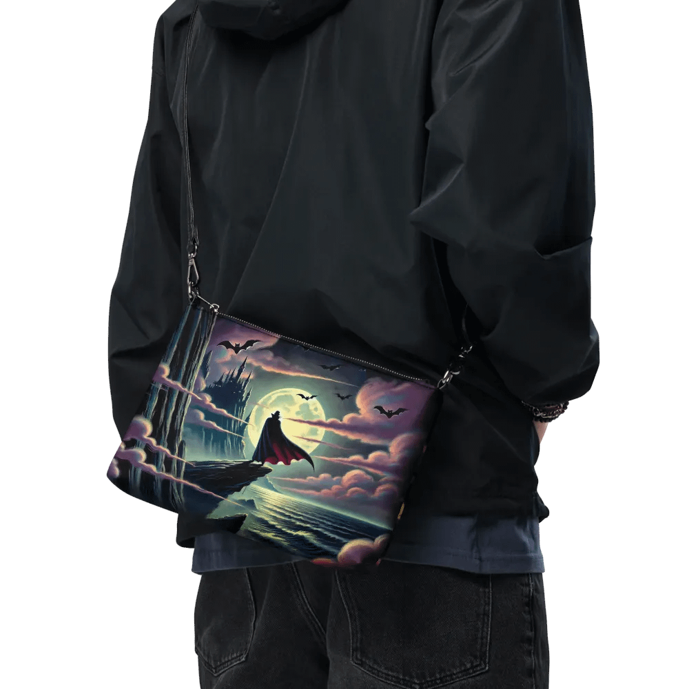 Dramatic Vampire Crossbody Bag - Halloween Purse product image (9)
