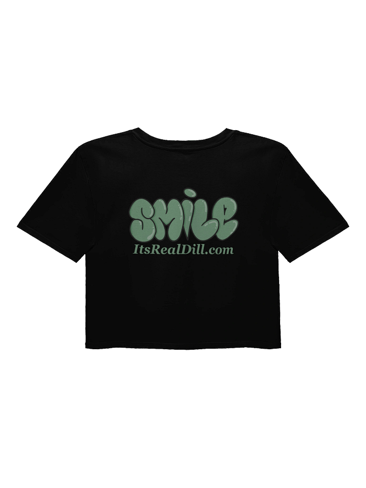 Dill's Logo W/ Smile On The Back Crop Tee product image (5)