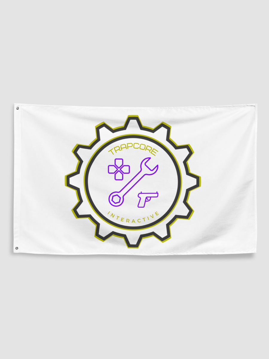 White TCI Logo Flag product image (5)