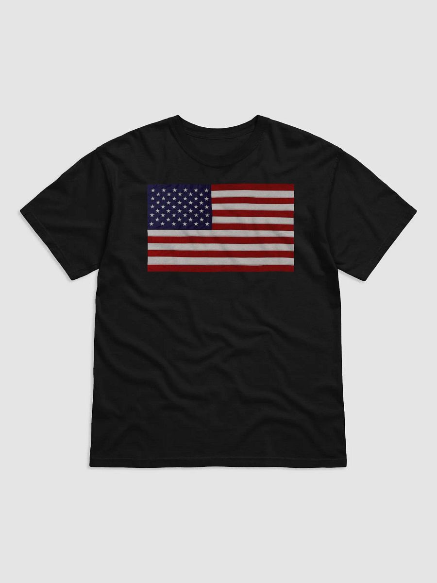 US Flag Cotton Heritage Premium Heavyweight T-Shirt product image (3)