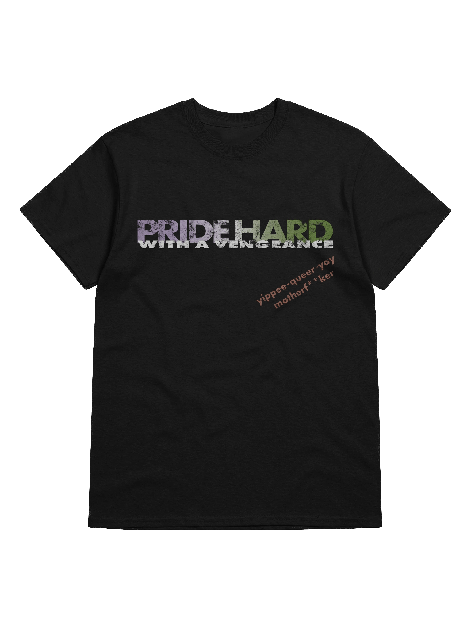 Genderqueer "Pride Hard" Tee product image (5)