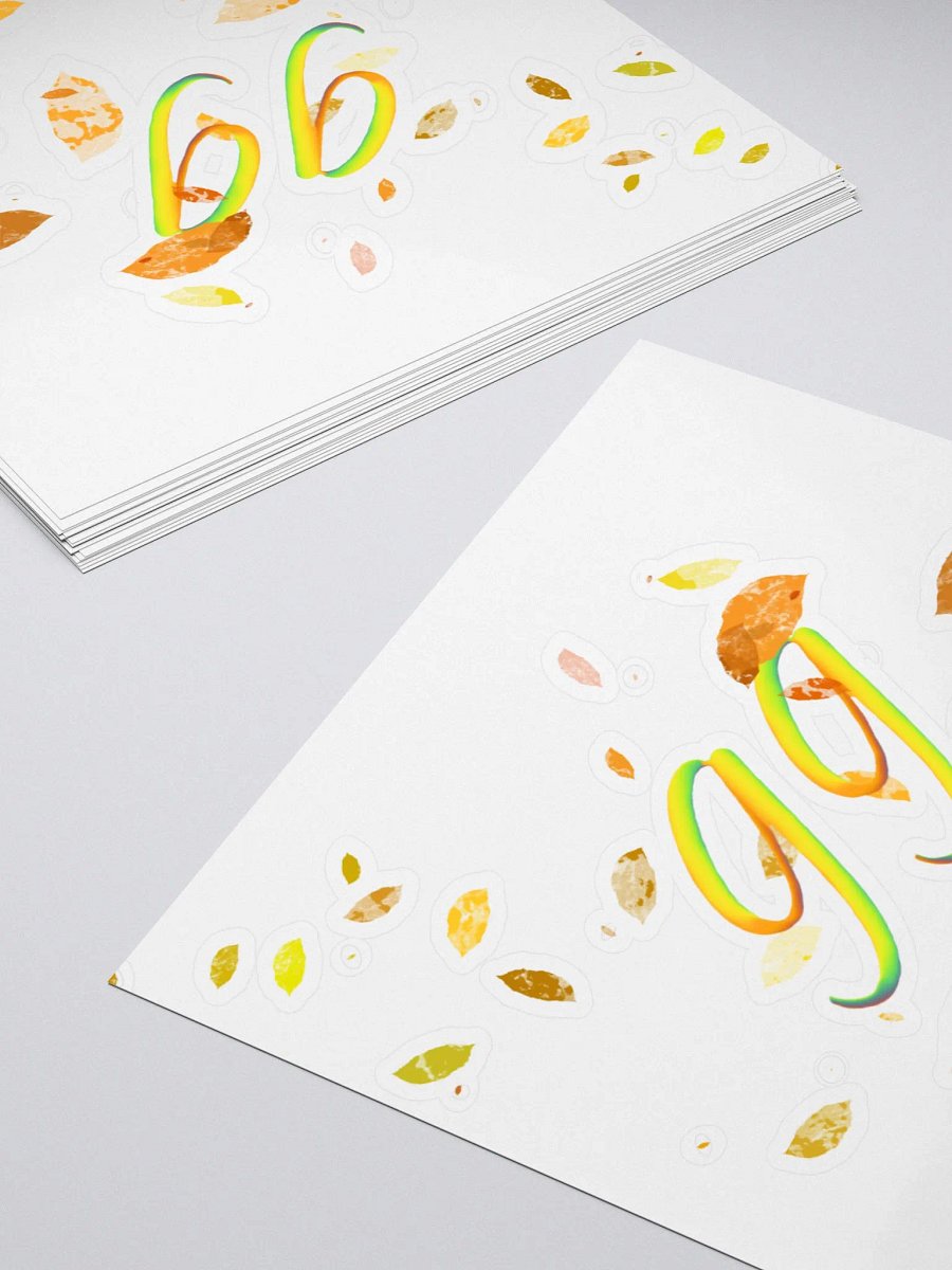 gg Autumn Vibes Stickers product image (4)