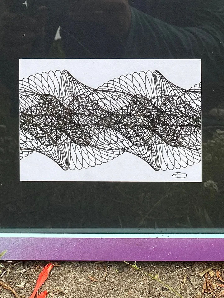 Three Panel Spirograph product image (2)