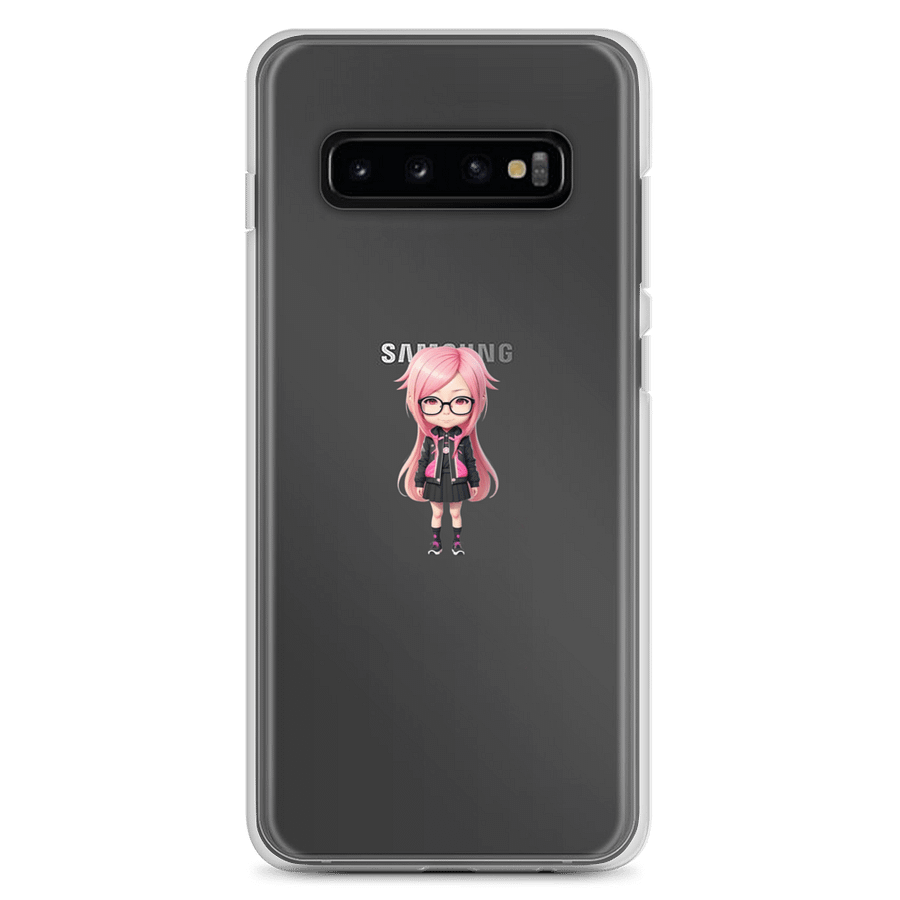 (PINK CHIBI) K Clear Case for Samsung product image (1)