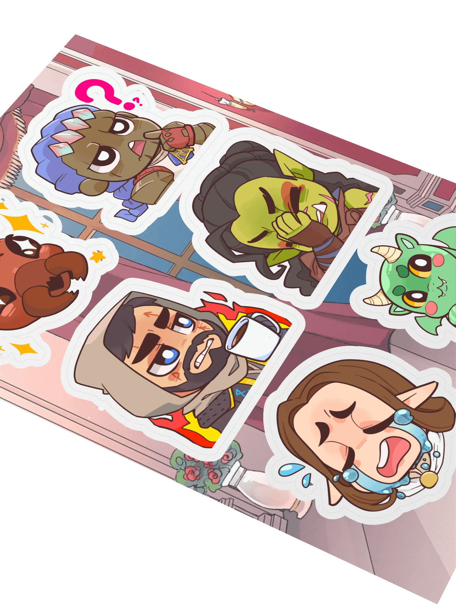Emote Sticker Sheet product image (5)