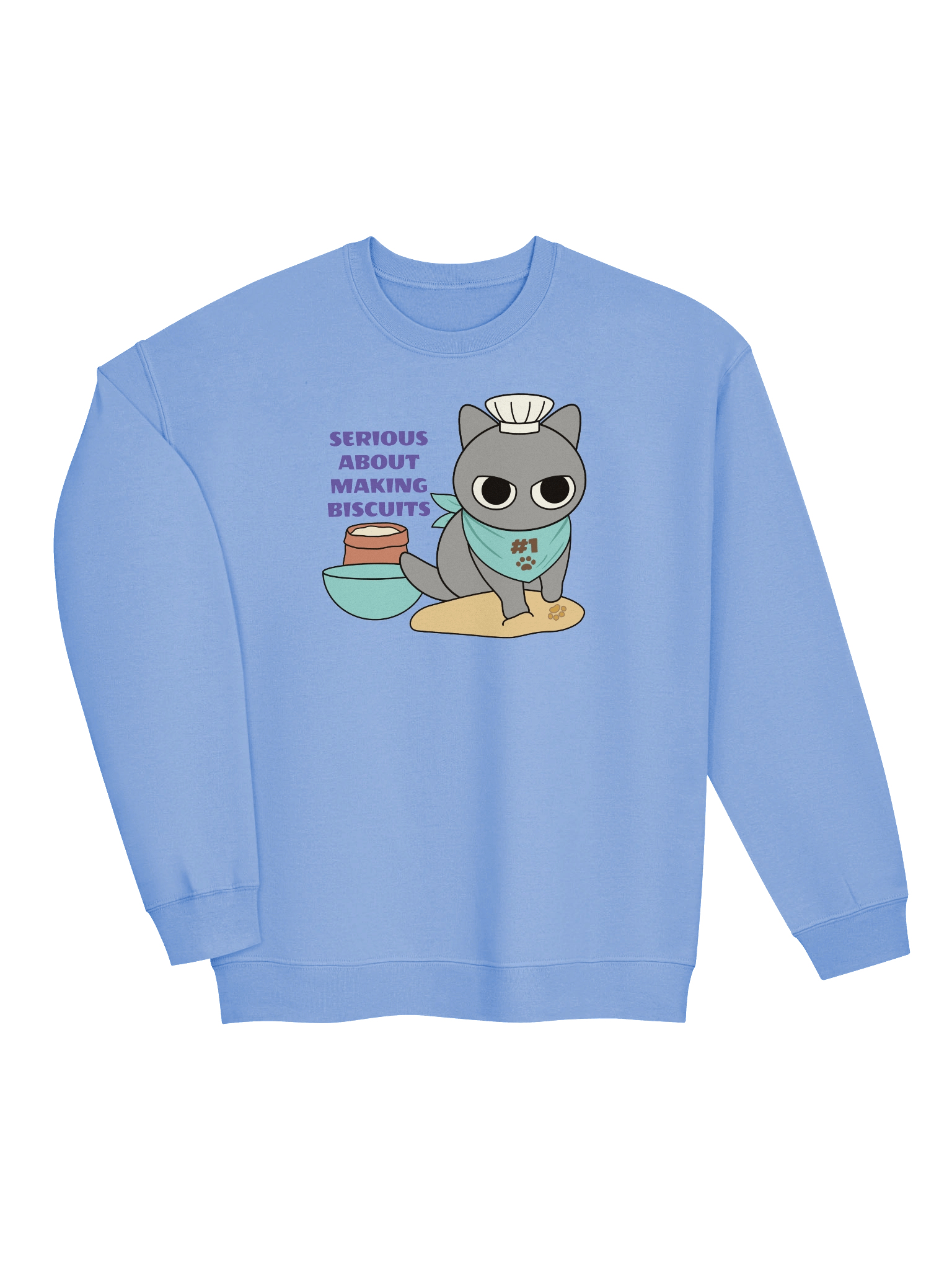 Biscuit Cat - Unisex Adult Sweatshirt product image (27)