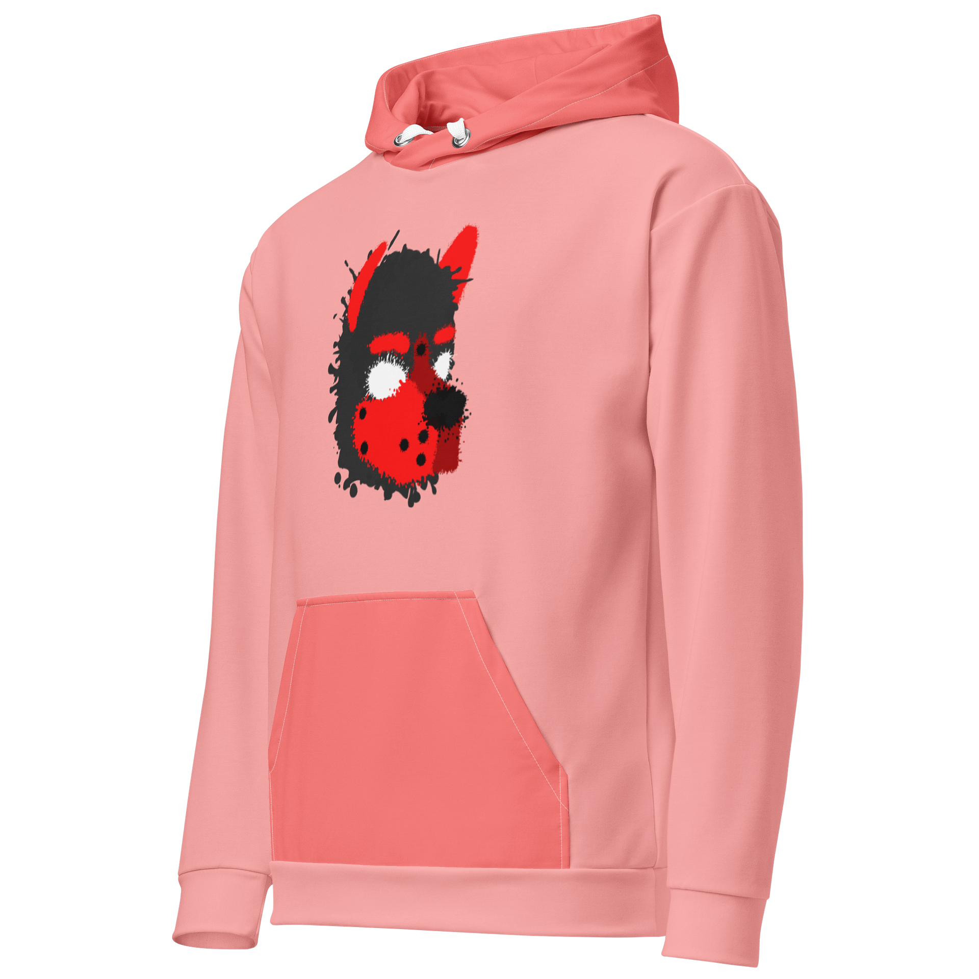 Pup Splatter Hoodie - Red product image (2)
