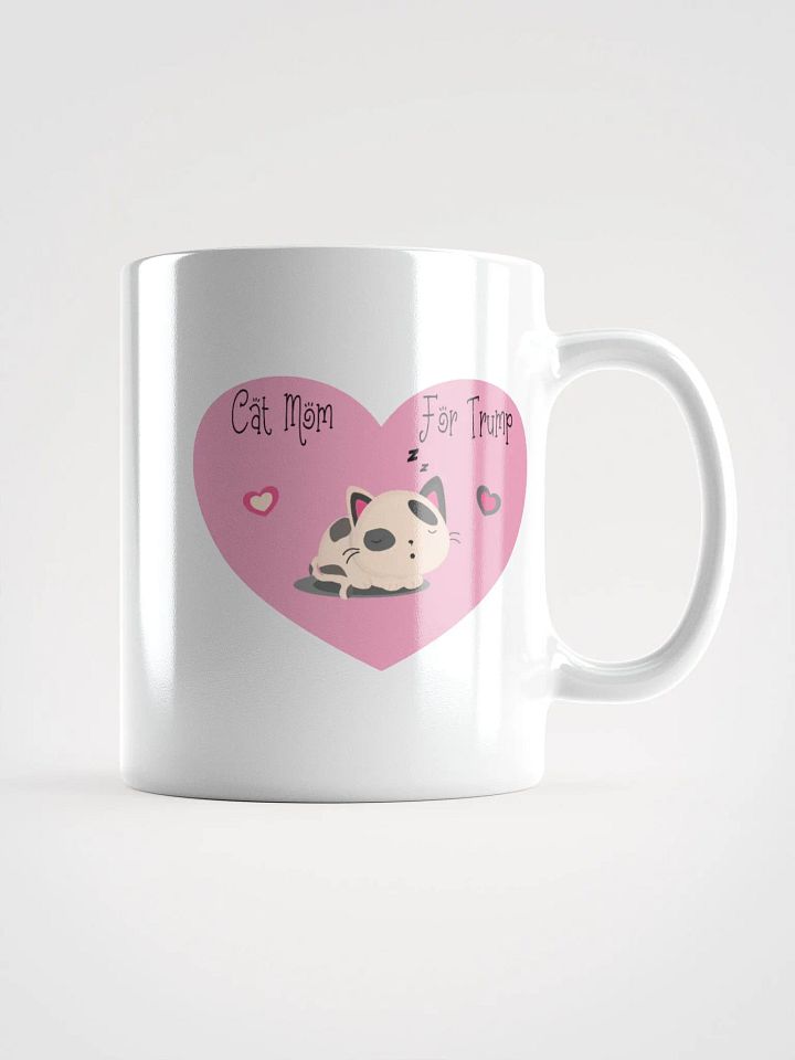 Cat Mom For Trump Mug product image (1)