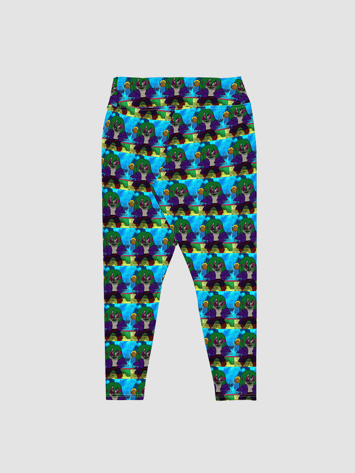 [LeafyVanGoghVT] All-Over Print Plus Size Leggings product image (2)