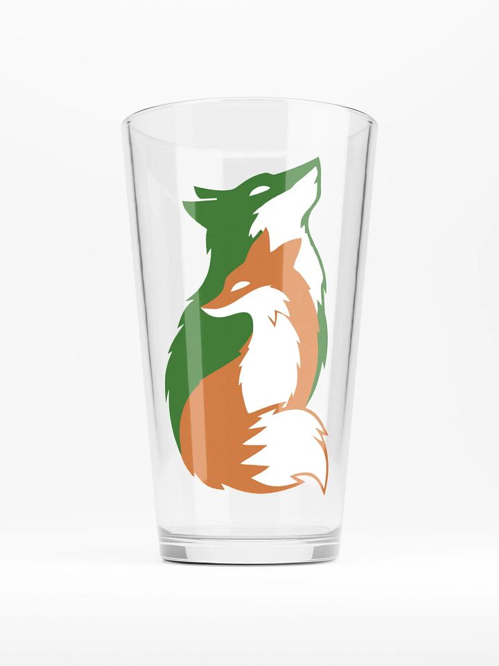 Fox Den Logo Pint Glass product image (1)