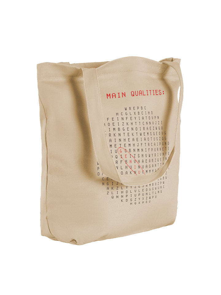 My Main Qualities - Tote Bag product image (1)