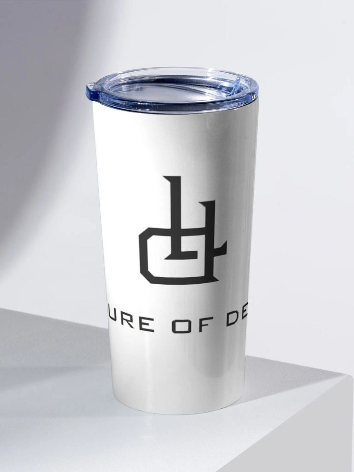 STAINLESS STEEL BLACK FOD LOGO COFFEE TUMBLER product image (2)
