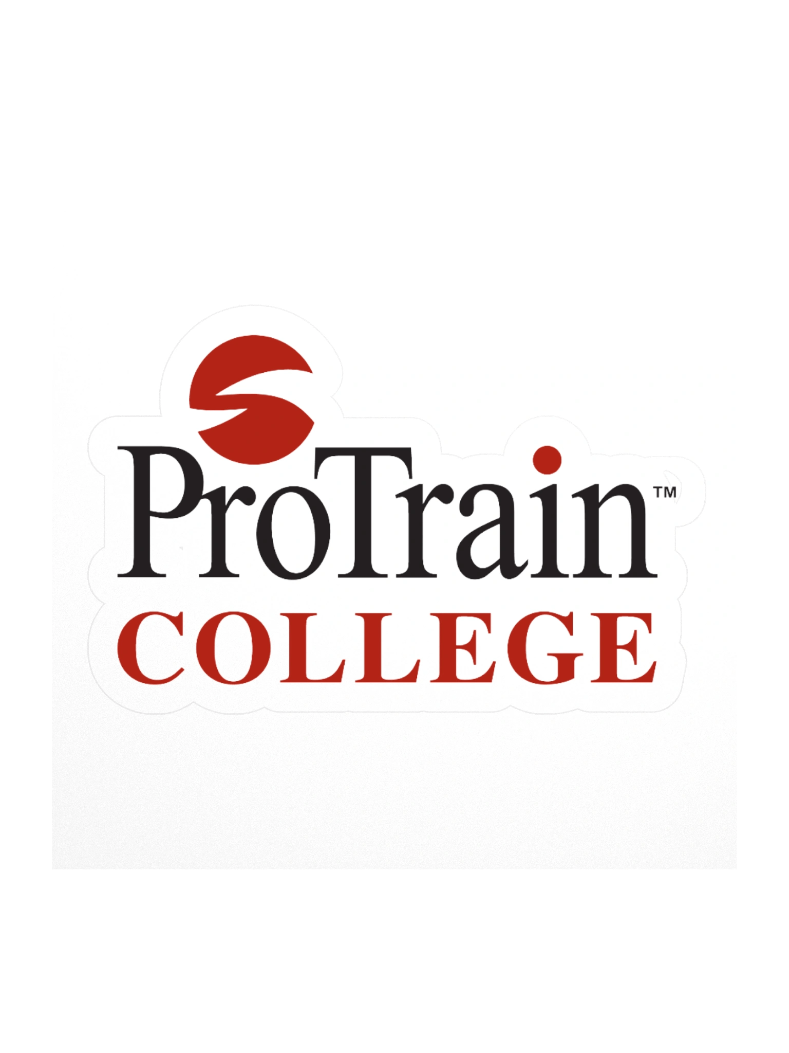 ProTrain COLLEGE Kiss Cut Stickers product image (3)