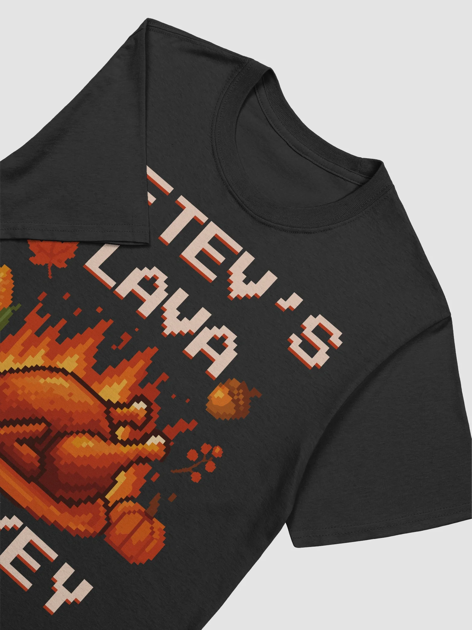 Steve's Lava Turkey Shirt Minecraft Thanksgiving Meme Shirt product image (2)