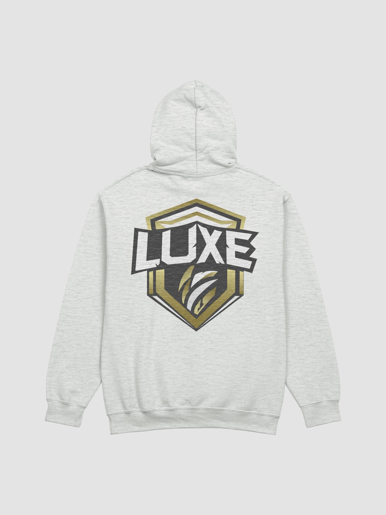 Grey/White Luxe Hoodie product image (4)