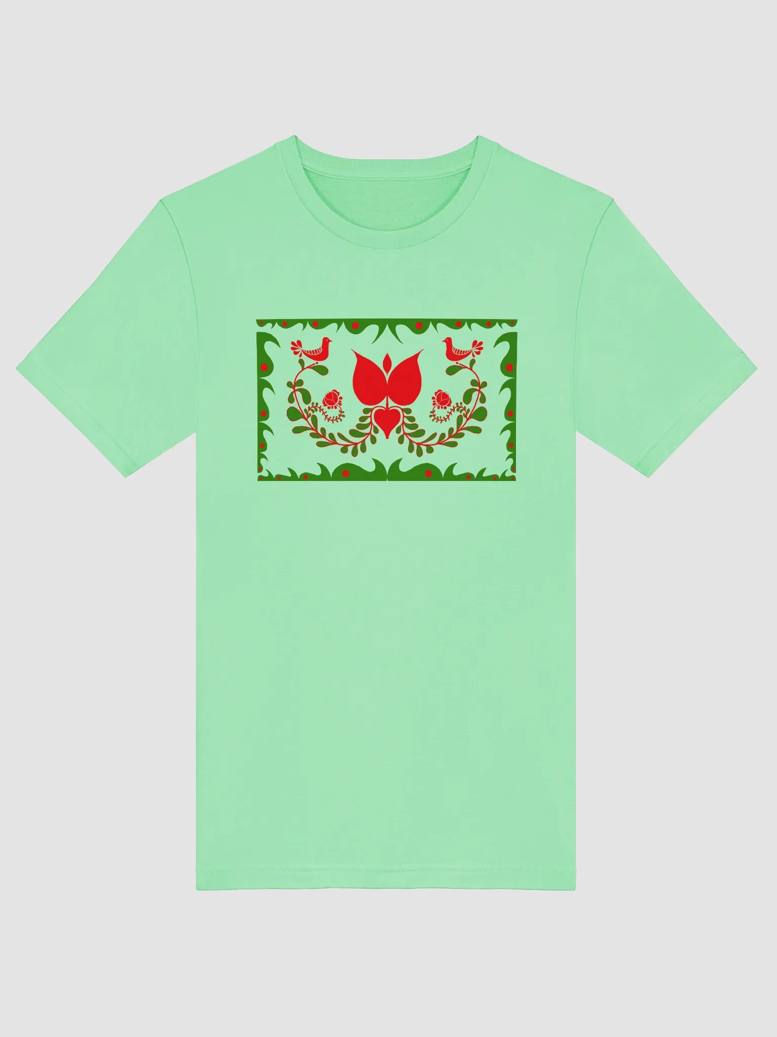Symmetrical Hungarian Nature Garden T-Shirt product image (1)