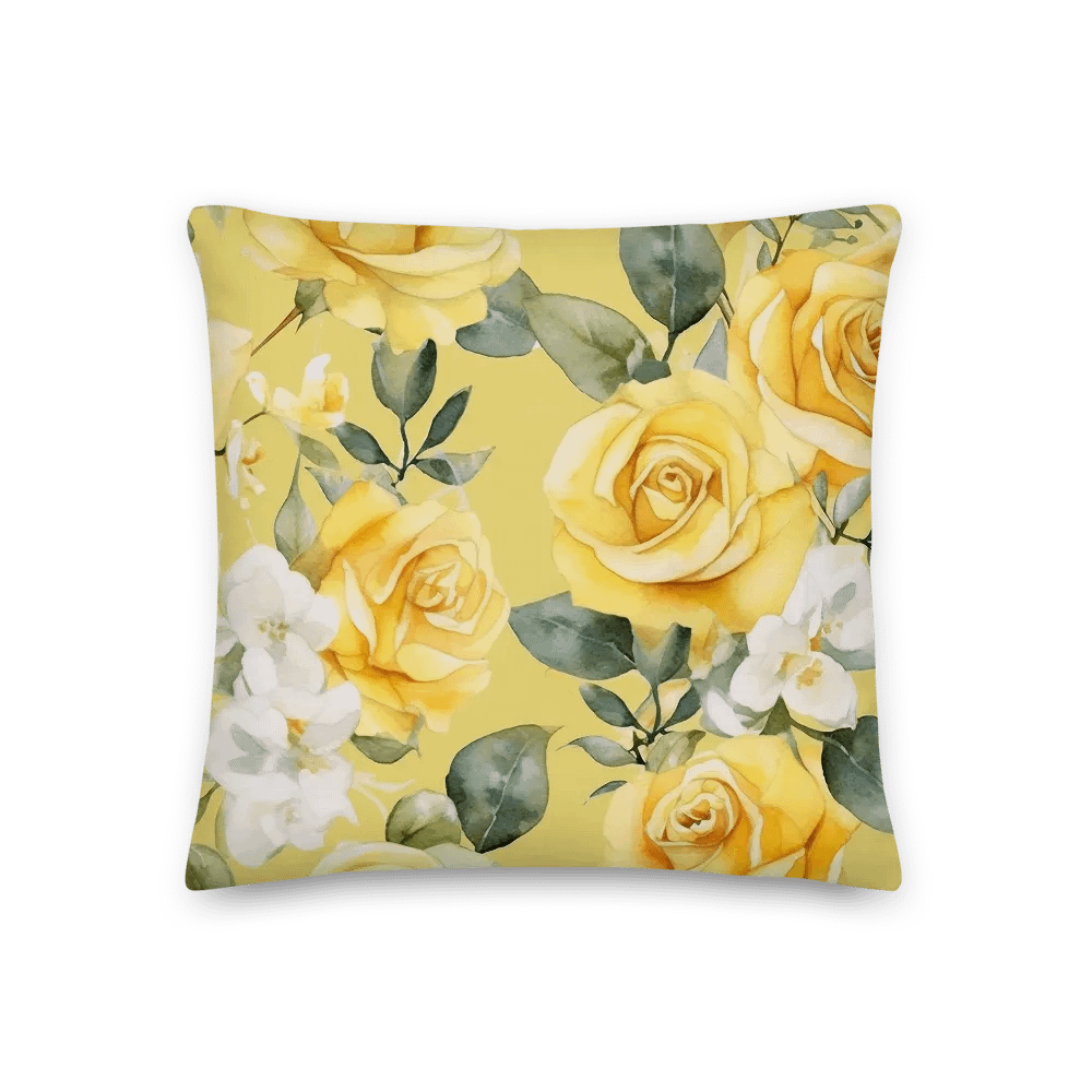 Golden Rose Glam: Decorative Pillow product image (1)