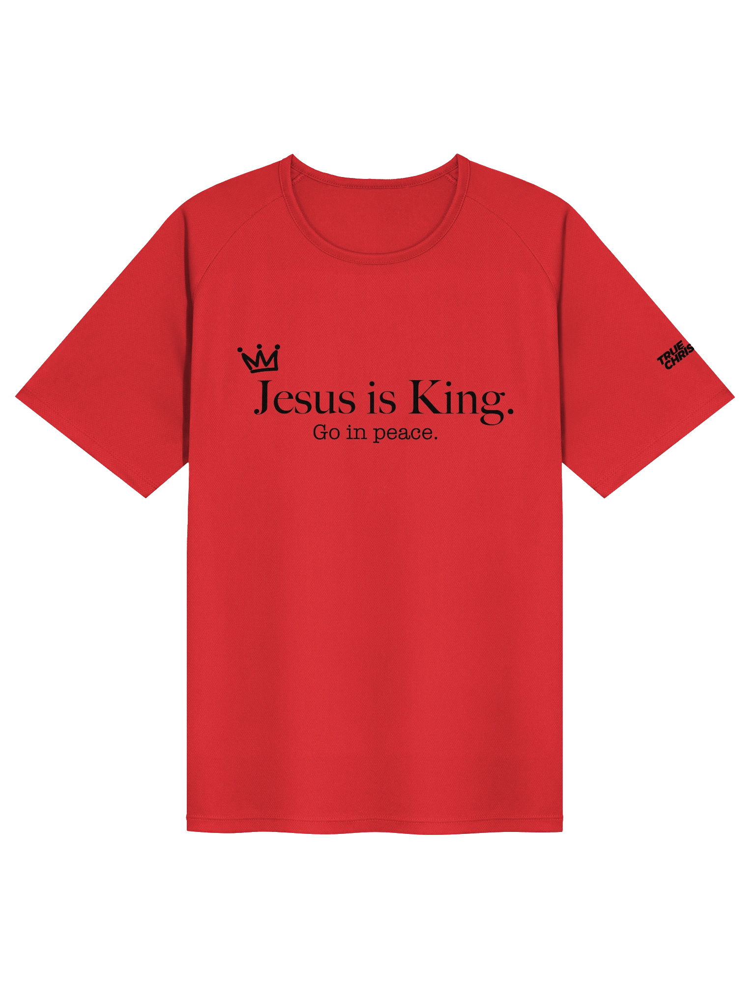 Athletic Jesus is King Black Txt product image (4)