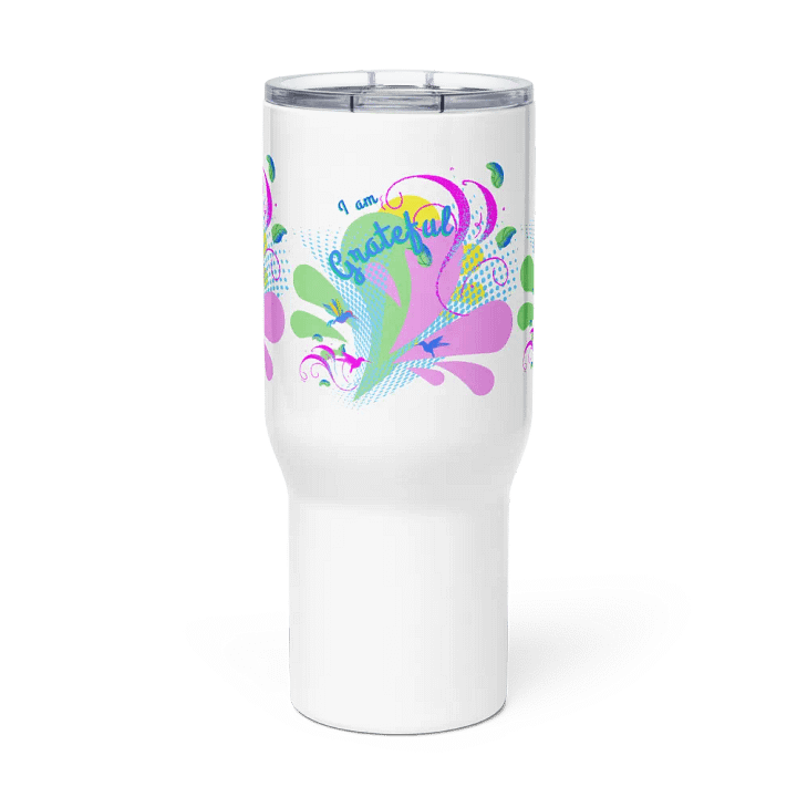 Grateful Floral Travel Mug for moms daughters friends product image (3)