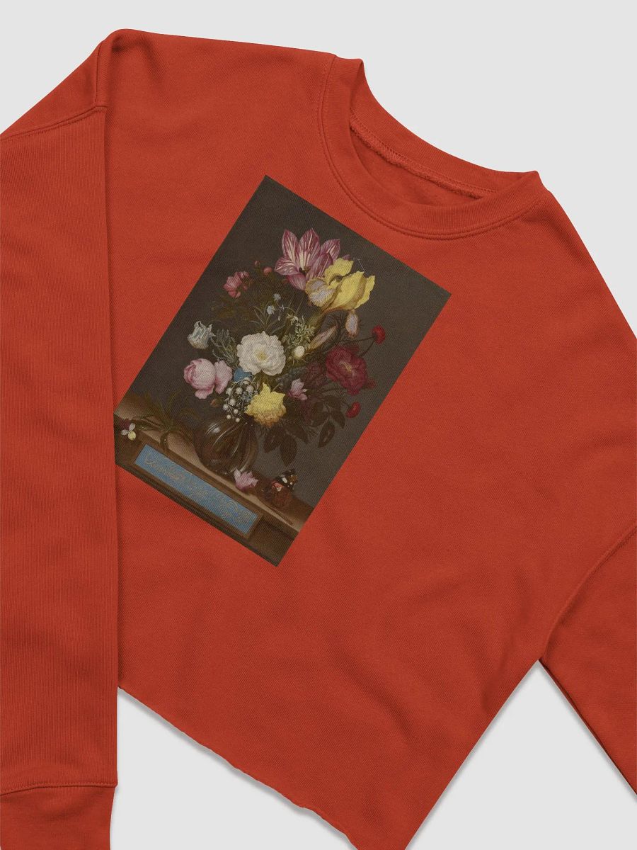 Flowers in a Vase Crop Sweatshirt product image (3)