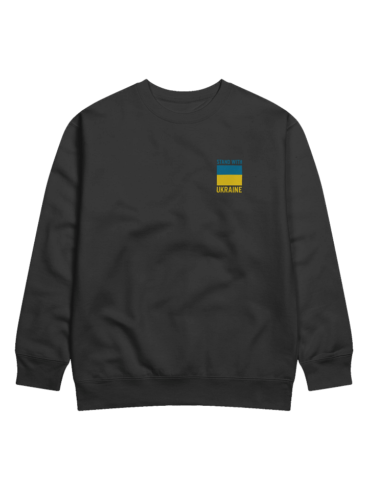 Stand with Ukraine Flag Sweatshirt product image (43)