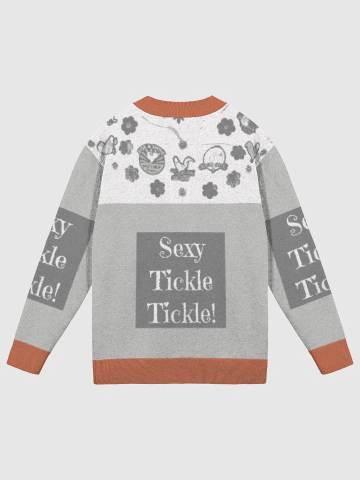 Rust - Sexy Tickle Tickle Fall Rooster Jacquard Knit Cardigan product image (2)
