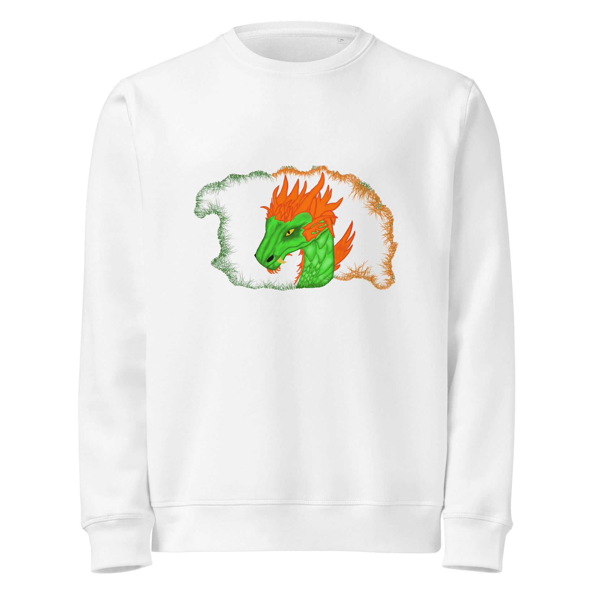 Fierce Dragon Organic Sweatshirt product image (1)
