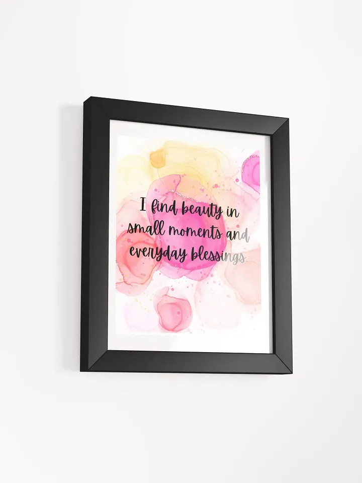 Beauty in Small Moments Wall Art product image (4)
